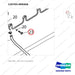 120703-00040A FUEL PIPE - parts diagram, item 23 shown - genuine Doosan / Bobcat forklift part