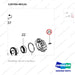 120704-00124 PTO;GROUP - parts diagram, item 25 shown - genuine Doosan / Bobcat forklift part