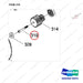 120705-00793 GEAR GROUP;PLANETARY - parts diagram, item 319 shown - genuine Doosan / Bobcat forklift part