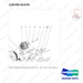 120705-01370 DRIVE GROUP,FAN;GROUP_PSI 4.3L - parts diagram, item 31 shown - genuine Doosan / Bobcat forklift part