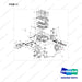 120705-01497 CASE ASSY;TM - full parts diagram, item 11 marked - genuine Doosan / Bobcat forklift part