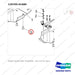 120705-01680 MOUNT GROUP;FORK TIP SENSOR - parts diagram, item 5 shown - genuine Doosan / Bobcat forklift part