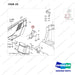 120804-00165 CHASSIS PANEL;OUTER, B35X - parts diagram, item 25 shown - genuine Doosan / Bobcat forklift part