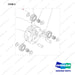 120808-01147 CARRIER ASSY;1ST - full parts diagram, item 2 marked - genuine Doosan / Bobcat forklift part
