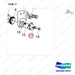 120808-01152 HOUSING ASSY;T/C - parts diagram, item 17 shown - genuine Doosan / Bobcat forklift part