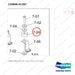 120808-01287 CABIN,MODULAR;TOP - parts diagram, item 7-05 shown - genuine Doosan / Bobcat forklift part