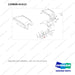 120808-01413 ADJUSTER ASSY;ARMREST - full parts diagram, item 9 marked - genuine Doosan / Bobcat forklift part