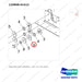 120808-01413 ADJUSTER ASSY;ARMREST - parts diagram, item 9 shown - genuine Doosan / Bobcat forklift part