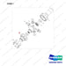 120808-01475 GEAR,DIFFERENTIAL;PAIR - full parts diagram, item 7 marked - genuine Doosan / Bobcat forklift part