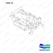 120810-00503 CHASSIS FRAME ASSY;GC15S/18S/20SC-9 - full parts diagram, item 10 marked - genuine Doosan / Bobcat forklift part