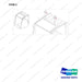 120810-00529 ROOF TOP GLASS;CABIN - full parts diagram, item 2 marked - genuine Doosan / Bobcat forklift part