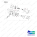 120812-00279 AXLE ASSY,DRIVE;KD20B_SINGLE - full parts diagram, item 5 marked - genuine Doosan / Bobcat forklift part