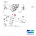 120812-00279 AXLE ASSY,DRIVE;KD20B_SINGLE - parts diagram, item 5 shown - genuine Doosan / Bobcat forklift part
