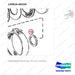 120816-00259 TRANSMISSION ASSY;S5T10 - parts diagram, item 19 shown - genuine Doosan / Bobcat forklift part