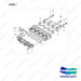 123900-13630 Suction & Exhaust Manifold Gp - full parts diagram, item 7 marked - genuine Doosan / Bobcat forklift part