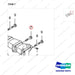 123900-13630 Suction & Exhaust Manifold Gp - parts diagram, item 7 shown - genuine Doosan / Bobcat forklift part