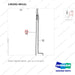 130202-00141 HEIGHT SENSOR GROUP - parts diagram, item 15 shown - genuine Doosan / Bobcat forklift part