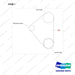 130202-00244 BELT,FAN;GCT GK25 ENGINE - full parts diagram, item 1 marked - genuine Doosan / Bobcat forklift part