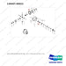 130407-00022 AXLE,DRIVE;D81PL478-NLB - full parts diagram, item 1-01 marked - genuine Doosan / Bobcat forklift part