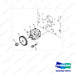 130412-00346 OIL PUMP ASSY - full parts diagram - genuine Doosan / Bobcat forklift part
