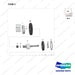130418-01215 CLUTCH ASSY;INPUT - parts diagram, item 3 shown - genuine Doosan / Bobcat forklift part