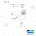130601-00077 PISTON KIT GP - STD - parts diagram, item 1-03 shown - genuine Doosan / Bobcat forklift part
