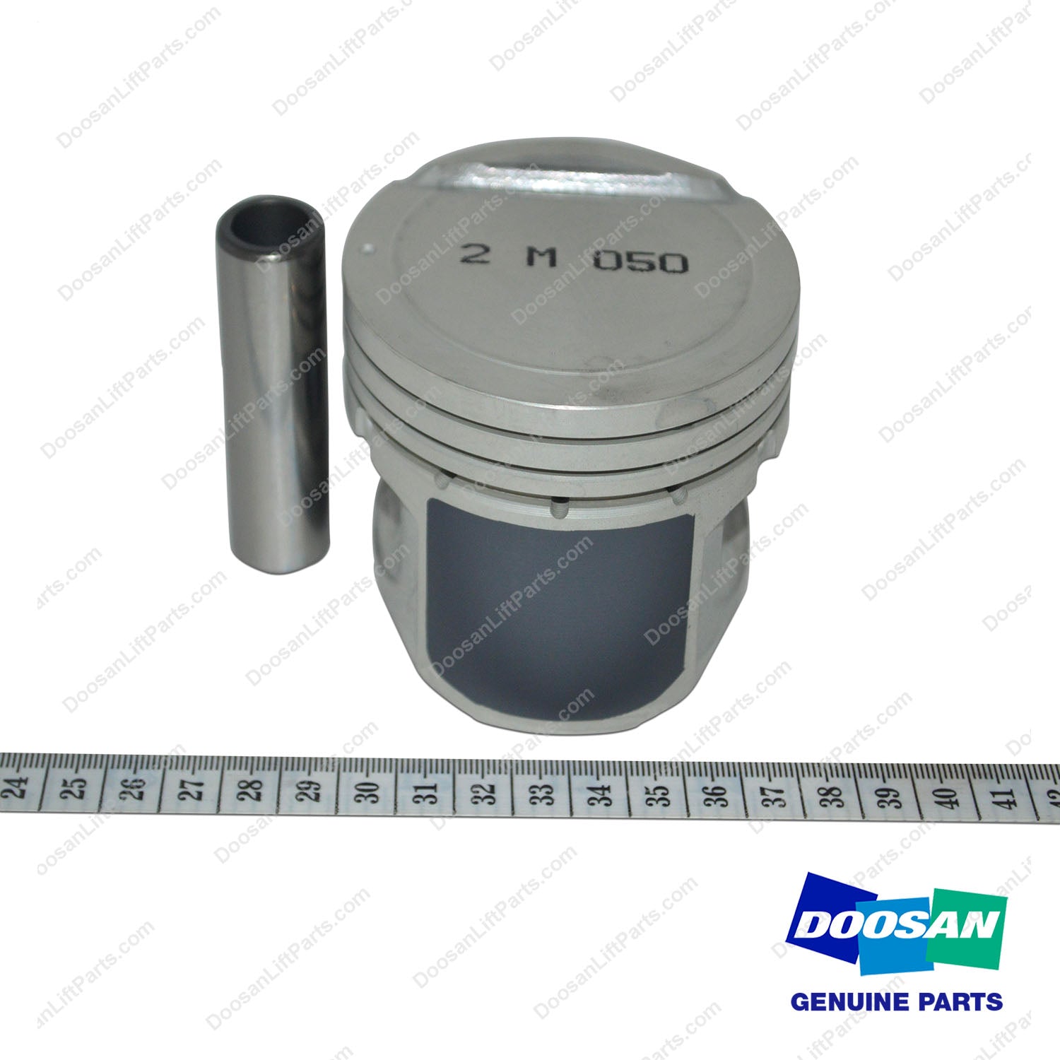 Piston Assy;with Pin-0.25MM O.s - Doosan Forklift Part 130602-00670