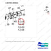 130705-00044 MOUNTING GP-T/M&E/G;DV180 - parts diagram, item 12-01 shown - genuine Doosan / Bobcat forklift part