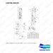 130706-00439 LINES GROUP ATT.;FFT,PRI-4WAY - full parts diagram, item 3 marked - genuine Doosan / Bobcat forklift part