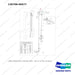 130706-00477 LINES GROUP ATT.;STD,PRI-3WAY - full parts diagram, item 6 marked - genuine Doosan / Bobcat forklift part