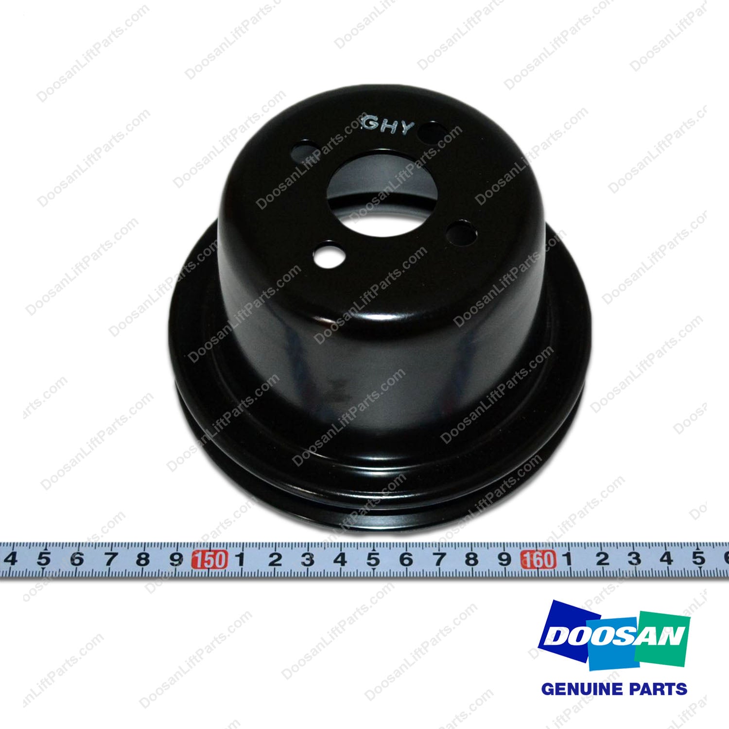 Pulley,BELT;HMC2.4L H/Fan - Doosan Forklift Part 130707-00217