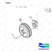 130707-00892 COOLING FAN - parts diagram, item 3 shown - genuine Doosan / Bobcat forklift part