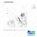 130709-00109 DRIVE GROUP,FAN;GROUP_PSI 4.3L - parts diagram, item 11 shown - genuine Doosan / Bobcat forklift part