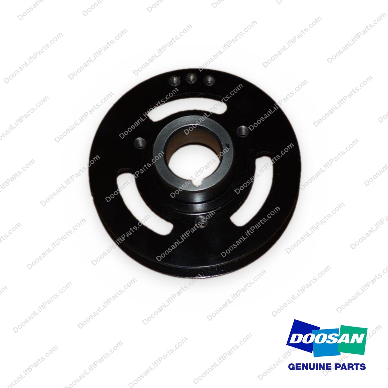 130711-00314A - None Front PTO Crankshaft Pulley - OEM Doosan Daewoo Bobcat