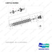 130712-02065 CLUTCH;GROUP - full parts diagram, item 1 marked - genuine Doosan / Bobcat forklift part