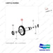 130712-02065 CLUTCH;GROUP - parts diagram, item 1 shown - genuine Doosan / Bobcat forklift part