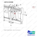 130712-03368 MOUNT GROUP;CAGE - parts diagram, item 4 shown - genuine Doosan / Bobcat forklift part
