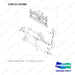 130712-03396 MOUNT GROUP;FORK - full parts diagram, item 4 marked - genuine Doosan / Bobcat forklift part
