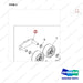 130712-03397 WHEEL&TIRE;LOAD;54",1372MM FRAME - parts diagram, item 2 shown - genuine Doosan / Bobcat forklift part