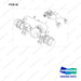 130715-00144 SERVICE BRAKE GP - full parts diagram, item 48 marked - genuine Doosan / Bobcat forklift part