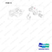 130715-00147 SERVICE BRAKE GP;D80S,LINE - full parts diagram, item 13 marked - genuine Doosan / Bobcat forklift part