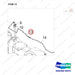 130715-00147 SERVICE BRAKE GP;D80S,LINE - parts diagram, item 13 shown - genuine Doosan / Bobcat forklift part