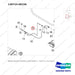 130715-00156 BRAKE GROUP;CONTROL,D160,ODB,T-3 - parts diagram, item 9 shown - genuine Doosan / Bobcat forklift part