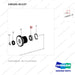 140101-01137 CLUTCH;GROUP - parts diagram, item 6 shown - genuine Doosan / Bobcat forklift part