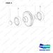 140101-01491 CHASSIS GEAR ASSY;MAIN OUTPUT - full parts diagram, item 3 marked - genuine Doosan / Bobcat forklift part