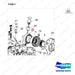 140101-01494 HOUSING ASSY;T/C - parts diagram, item 3 shown - genuine Doosan / Bobcat forklift part