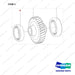 140101-01497 GEAR ASSY;PTO DRIVEN,CHARGE - full parts diagram, item 3 marked - genuine Doosan / Bobcat forklift part