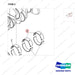 140103-00242 CRANKSHAFT GROUP;DN03 - parts diagram, item 2 shown - genuine Doosan / Bobcat forklift part