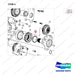 140105-01314 HOUSING ASSY;T/C HOUSING - parts diagram, item 4 shown - genuine Doosan / Bobcat forklift part