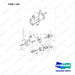 140105-01380 STARTER [COMPONENT PARTS] GP - full parts diagram, item 1-091 marked - genuine Doosan / Bobcat forklift part